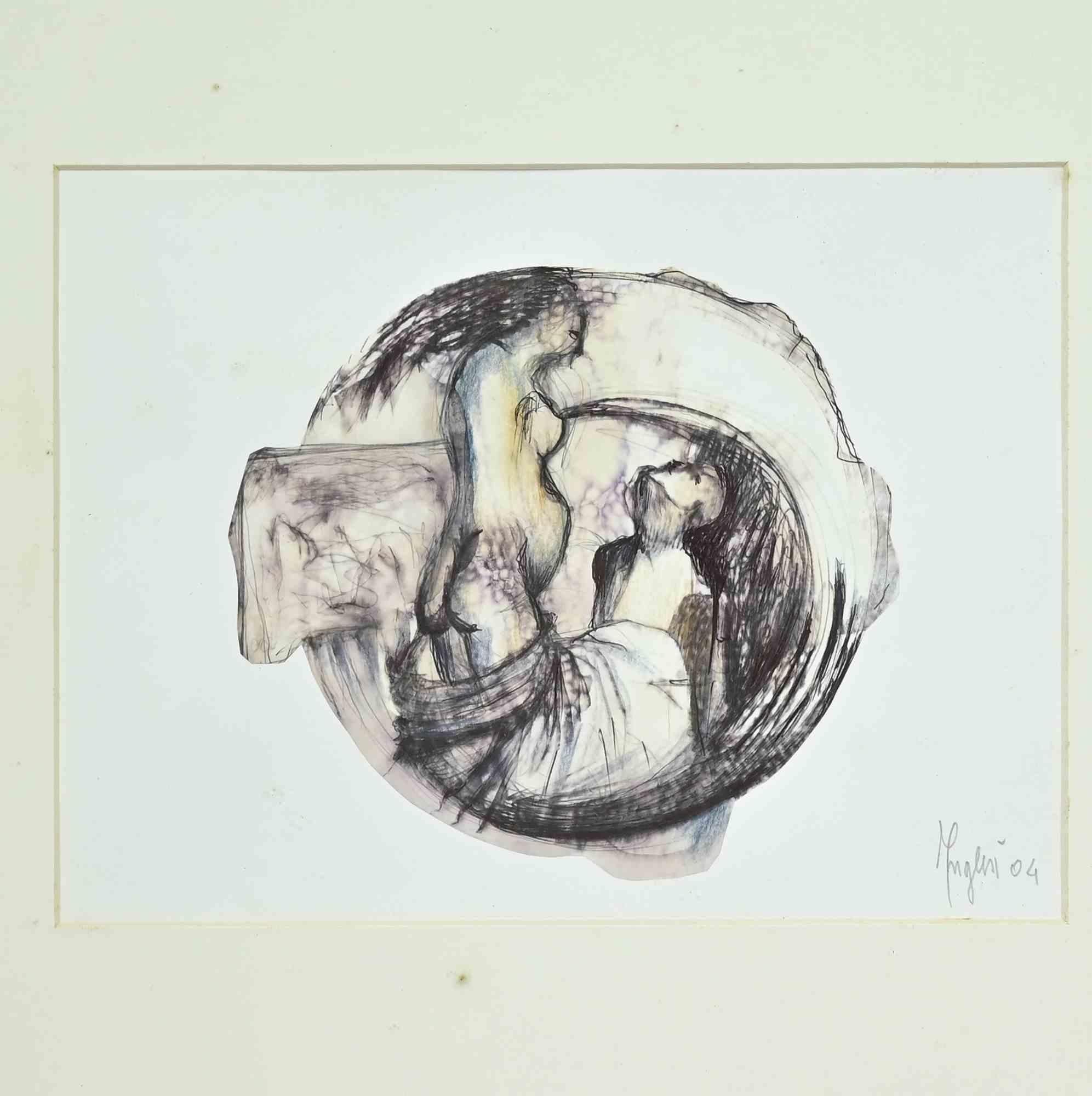 Figure - Disegno di Alberto Inglesi - 2004 in vendita 1
