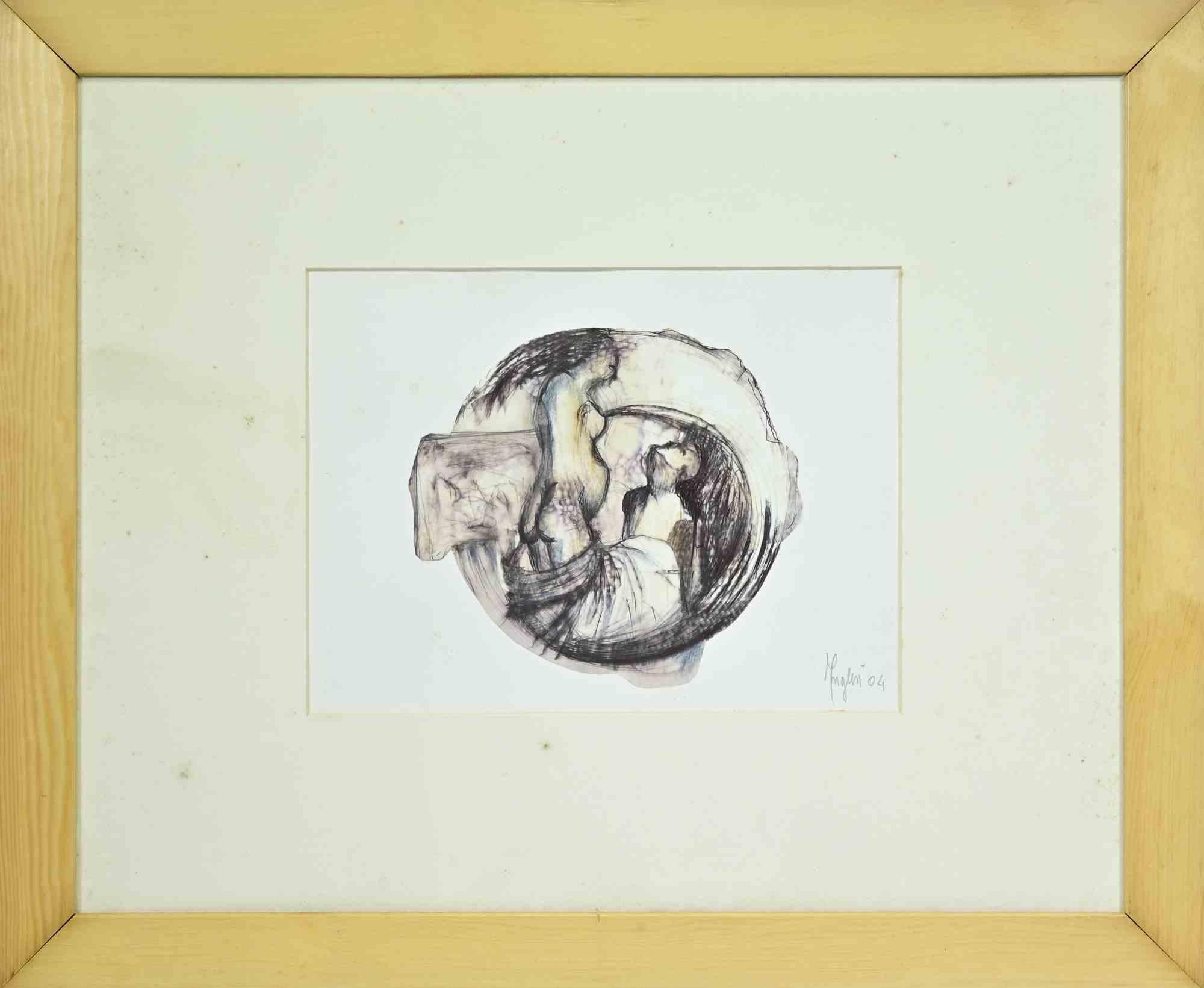 Figure - Disegno di Alberto Inglesi - 2004 in vendita 2