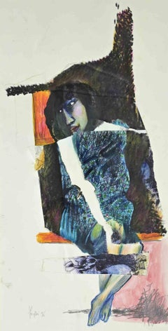 Mujer - Dibujo de Alberto Inglesi - 1996
