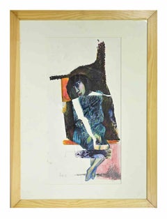 Mujer - Dibujo de Alberto Inglesi - 1996