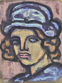 Portrait Drawings and Watercolors
