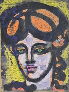 Ritratto - Disegno di Antonio Santacroce - Anni '80