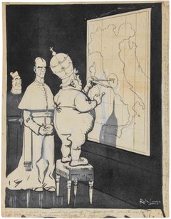Rom - Zeichnung von Gabriele Galantara - 1908