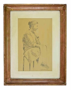 Portrait - Drawing by Sigfrido Oliva - 1987