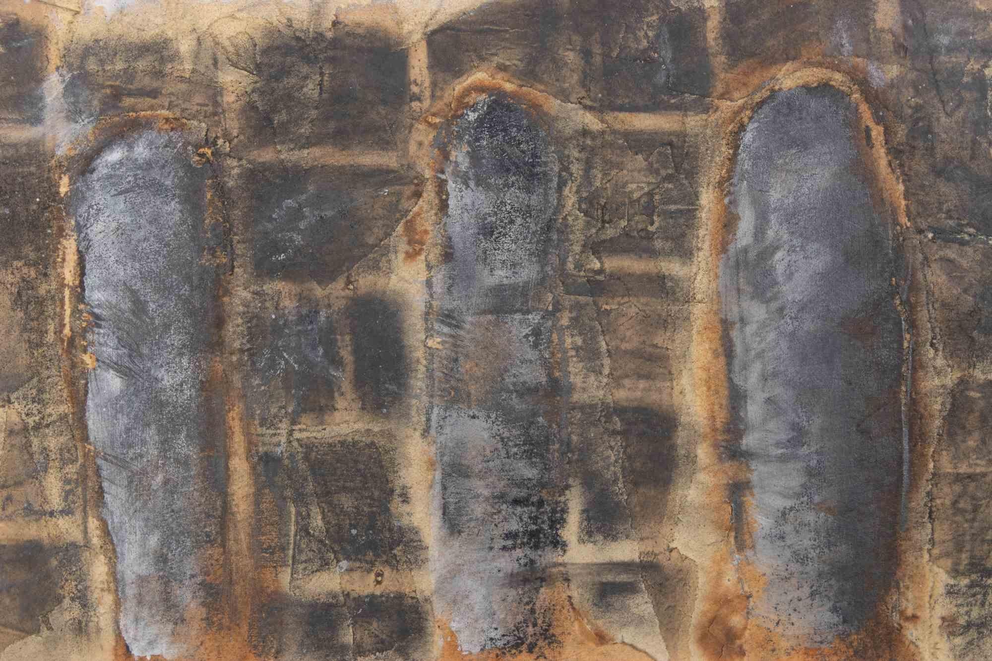 Paesaggio - Dipinto da Paolo La Motta - 1998 in vendita 1