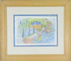 Landscape Drawings and Watercolors