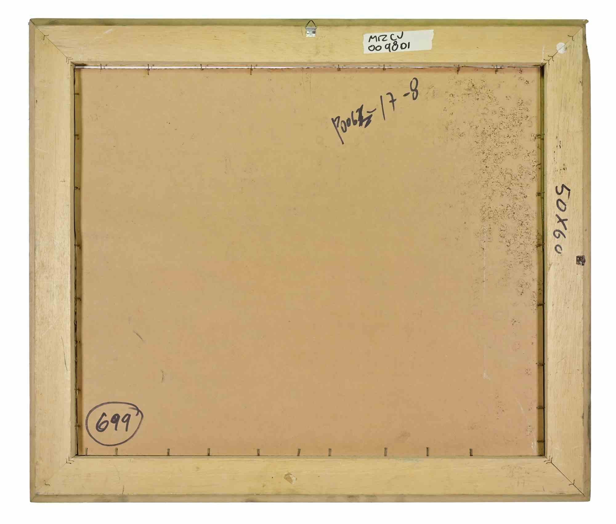 Paysage - Dessin de Giovanni Gromo - 1980 en vente 2