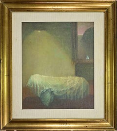 Interior - Drawing by Giovanni Gromo - 1980s