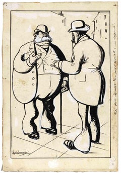 Temo che le Rivelazioni dell'Avanti.. - Drawing by Gabriele Galantara - 1904
