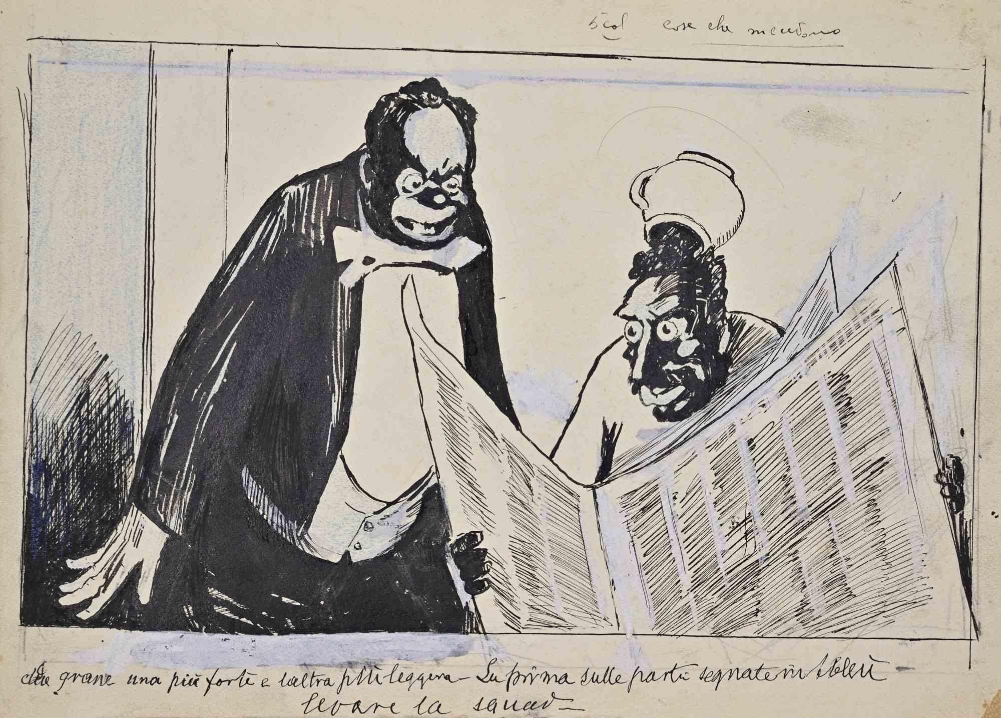 Gabriele Galantara Dessins et aquarelles - Figuratif