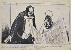 Les choses qui arrivent - Dessin de Gabriele Galantara - Années 1910
