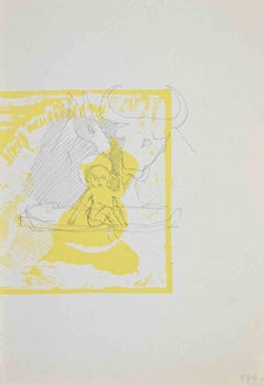 The Couple - Drawing by Mino Maccari - 1950 ca.