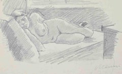 Reclined Nudes - Drawing by Mino Maccari - 1934