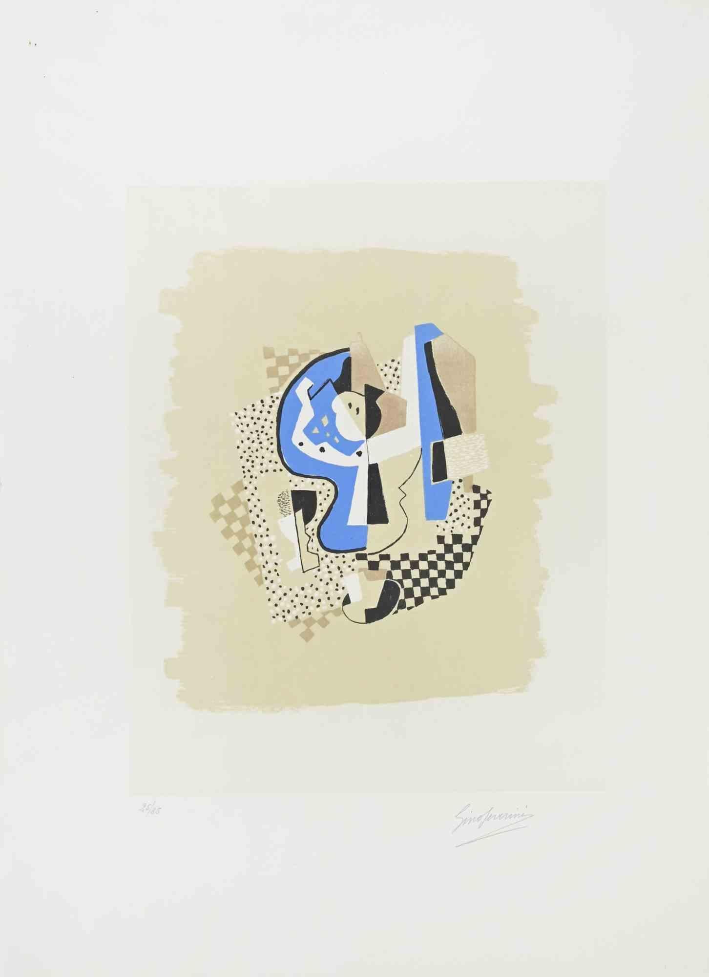 Lithograph realized by Gino Severini in 1964-65.

Image dimension: 29.5x23-1

Sheet dimension: 48.5x35.2 cm.

Hand signed and numbered in pencil.

Edition 25/85.