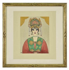 Esquisse de Turandot - Dessin - Début du 20e siècle