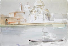 View of "Chiesa della Salute" in Venice