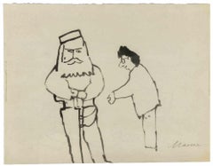 Garibaldi - Zeichnung von Mino Maccari - 1960 ca.