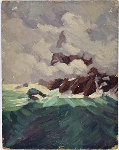Landscape Drawings and Watercolors