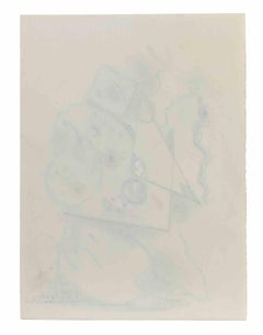 Composition abstraite - Technique mixte par Kurt Delbanco - 1993