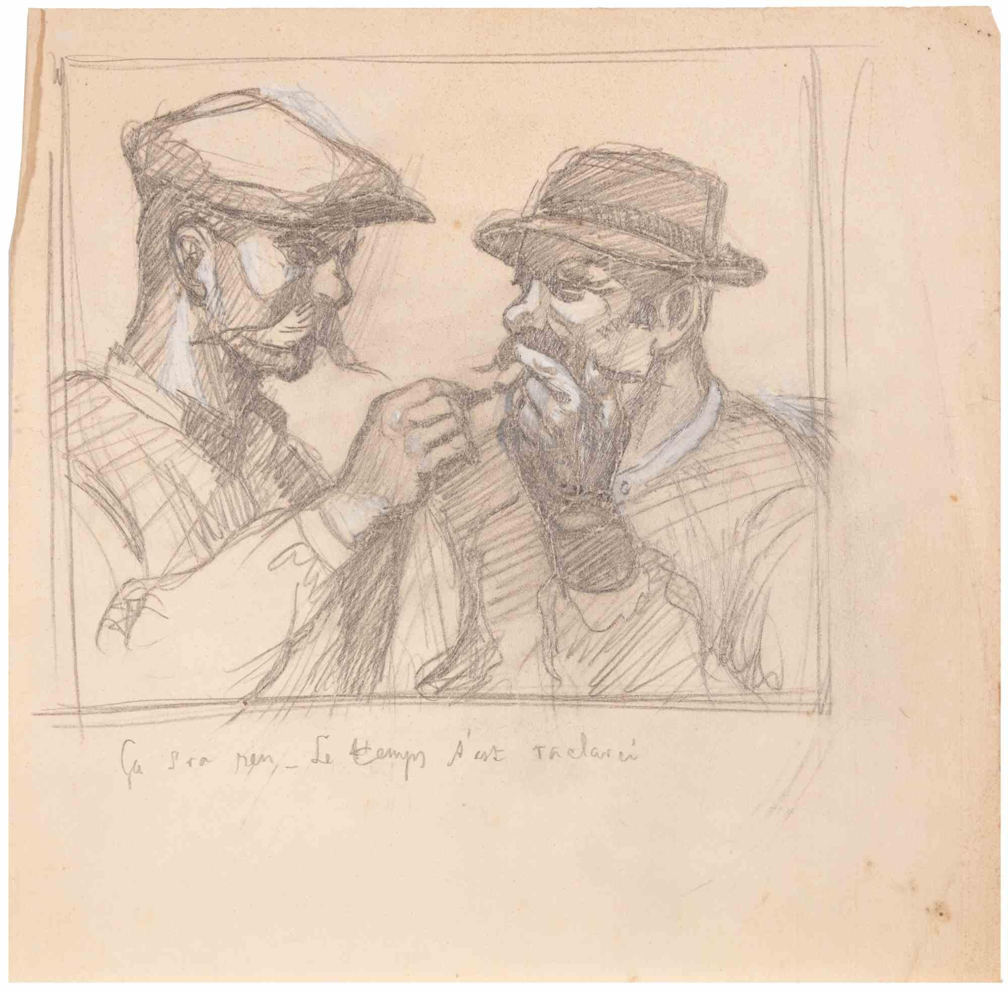 Bleistiftzeichnung aus dem frühen 20. Jahrhundert.

Guter Zustand.