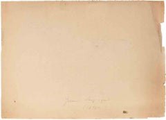 French Landscape - Drawing by Jeanne Langroguet - 1931