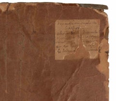 Vue de la Seine - Drawing by Paul-Auguste Godfroy - Late 19th Century