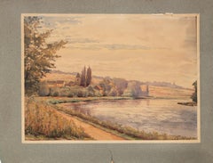 Landscape Drawings and Watercolors
