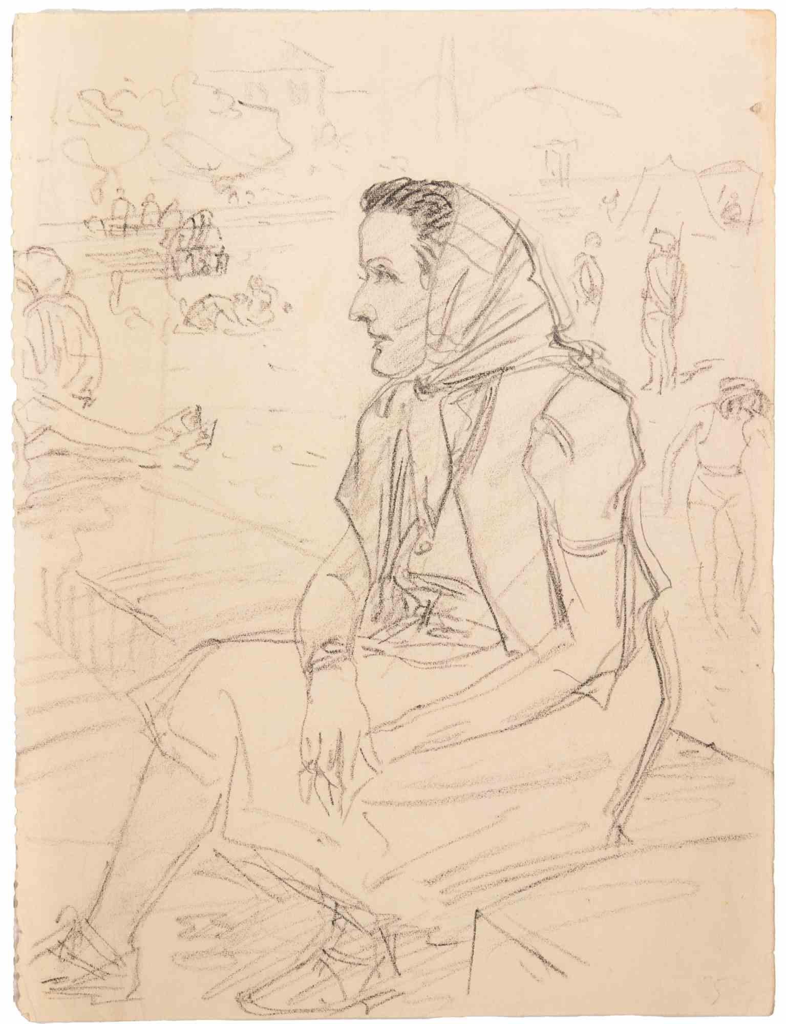 Drawing Drawings and Watercolor Paintings