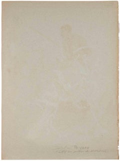 Equestrian Portrait of a Man in Oriental Costume by Sébastien Prichard - 1850s