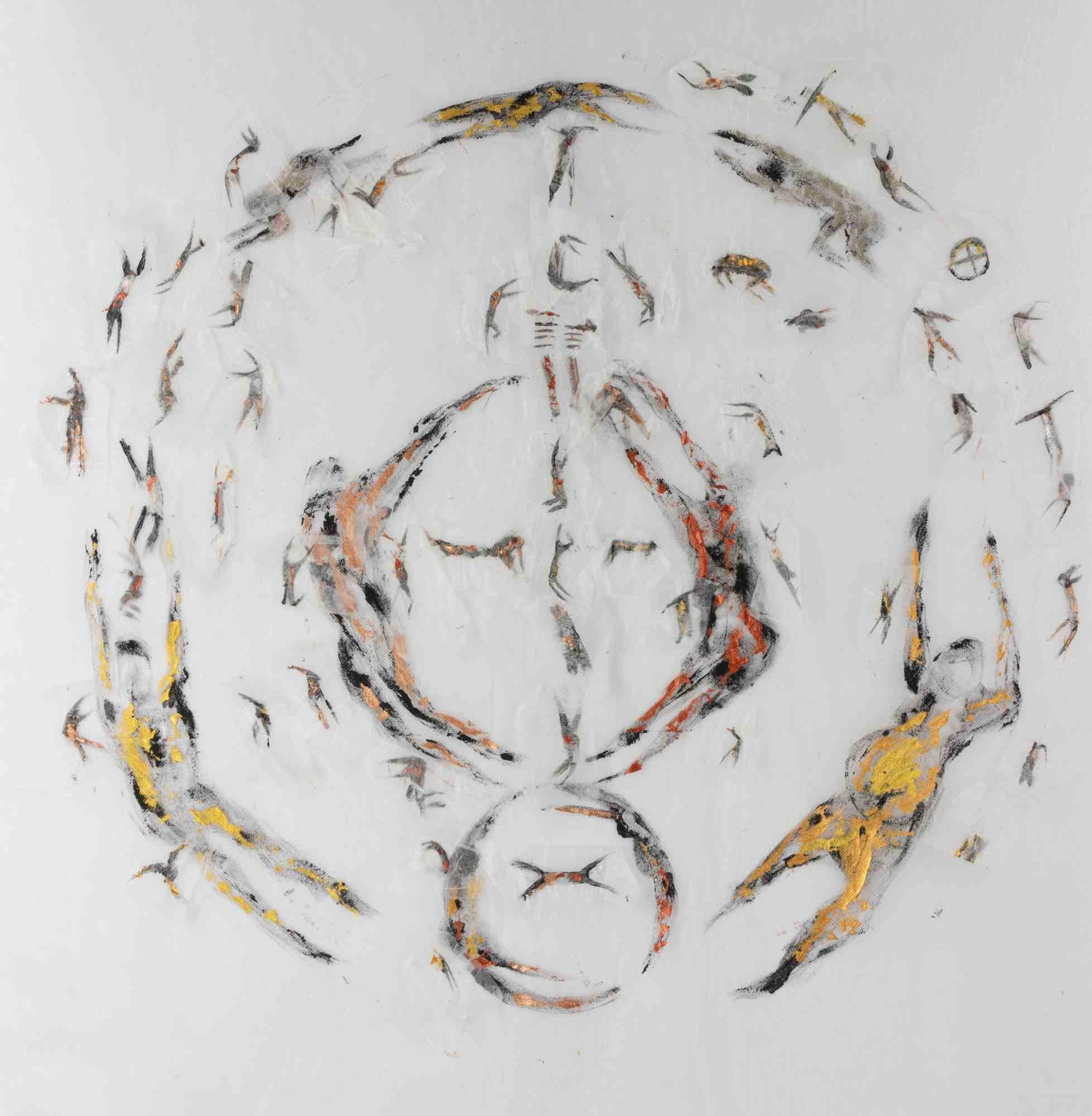 Composizione - Pittura di Parimah Avani - 2024 in vendita 2