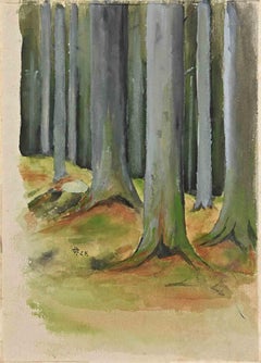 Wood - Drawing - Mid-20th Century