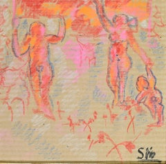 Celebration - Drawing by Sirio Pellegrini - 1960s