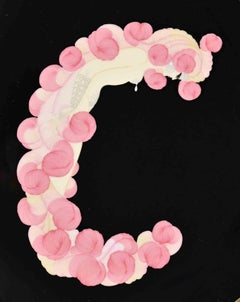 C Plate - The Alphabet after Erté - 1986