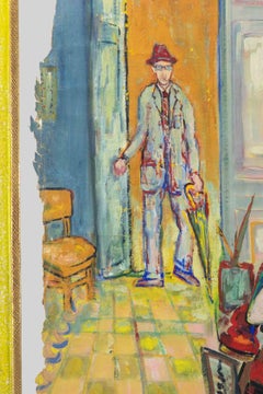 Buongiorno Professore! - Mixed Media by Sirio Pellegrini - 1969