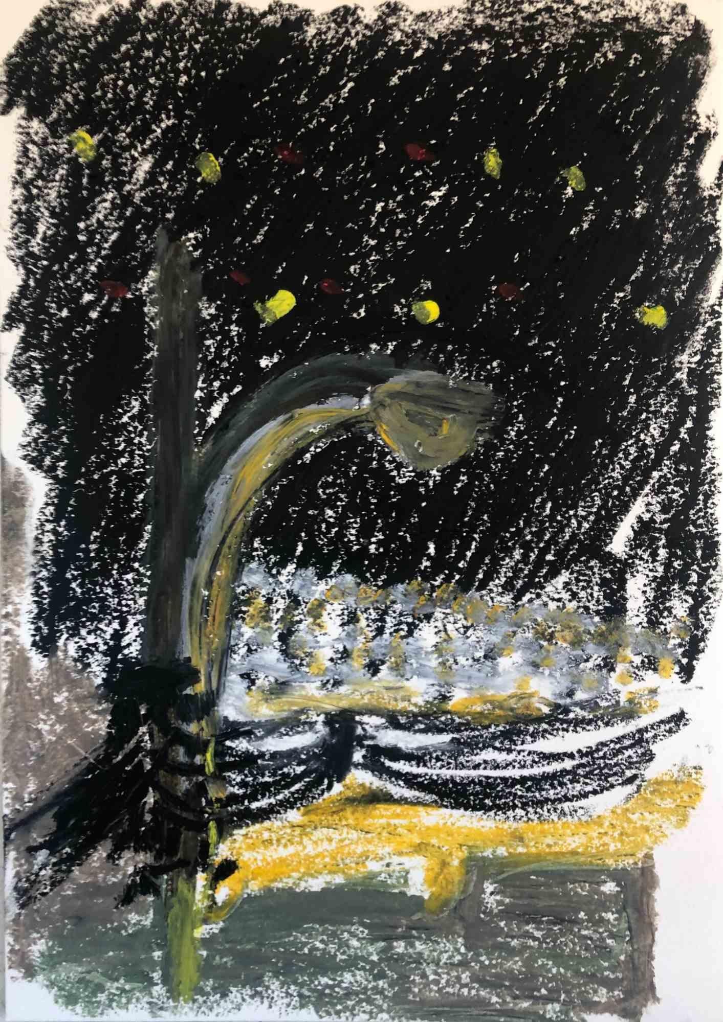 Astratto 5 - Disegno di Alfredo Pizzi - 2025