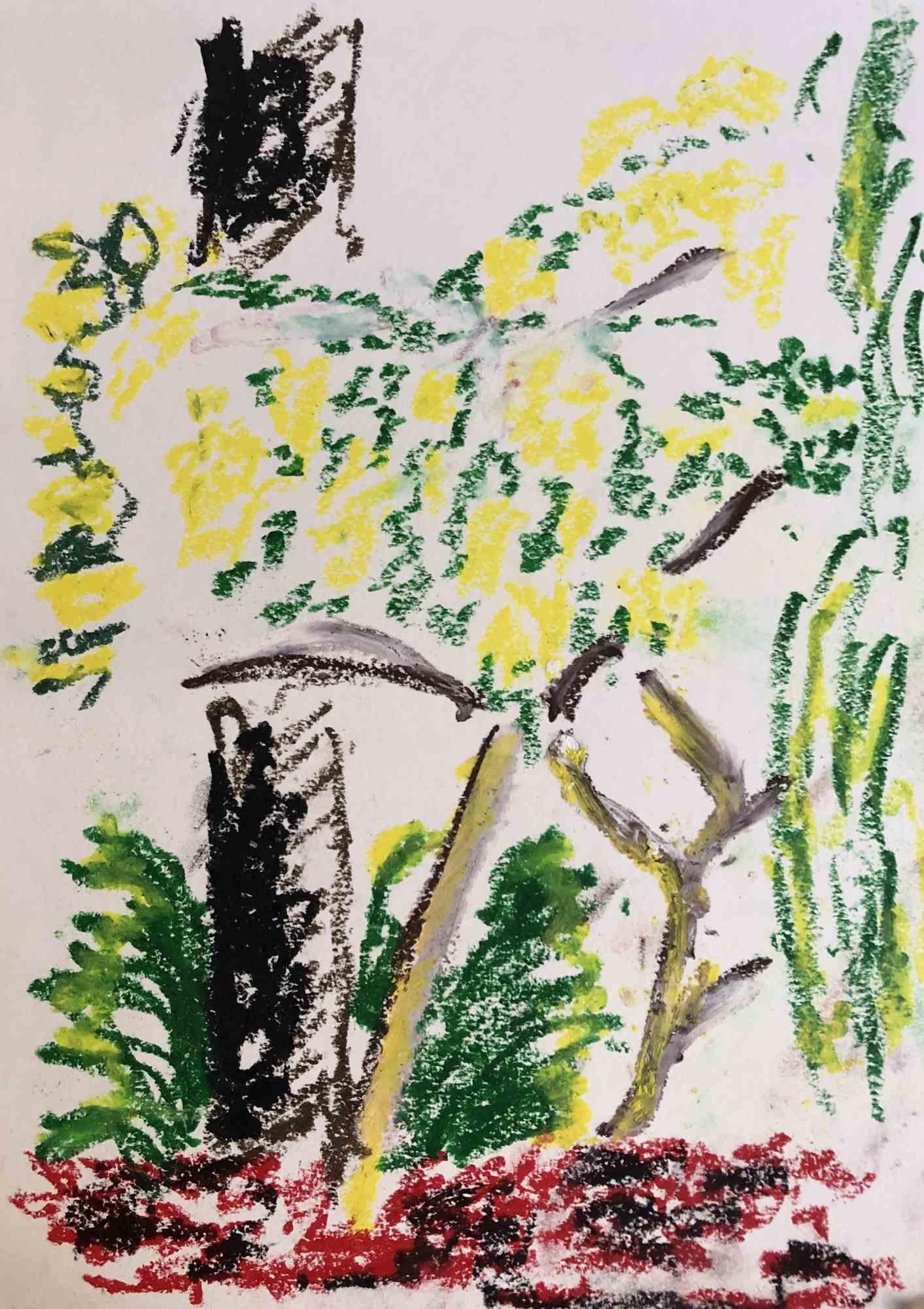 Composizione 2 - Disegno di Alfredo Pizzi - 2025