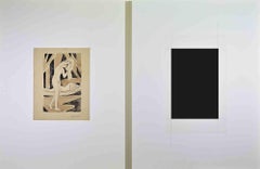 Deux Nues de Femme - Técnica mixta de Paul Emile Colin - Principios del siglo XX