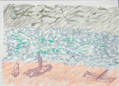 Composition 8 - Drawing by Alfredo Pizzi - 2025