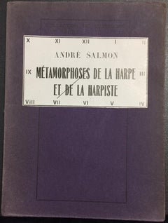 Metamorphoses de la Harpe et de la Harpiste - Rare Book by André Derain - 1926