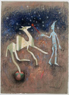 El Encantador - Dibujo de Enrico Benaglia - Años 90