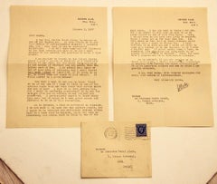 Lettera di Hilaire Belloc alla contessa Pecci Blunt - 1937