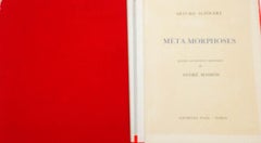 MetaMorphoses - Rare Book Illustrated by Andre Masson - 1975