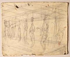 Condannati-Sentenced - Drawing by Gabriele Galantara - 1910ca