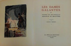 Les Dames Galantes-Two volumes - Rare Book by Raoul Serres - 1950s