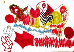 Untitled - Drawing by Fred Bugs - 2025
