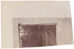 The Painter and His Detractors - Drawing by Mino Maccari - 1960s