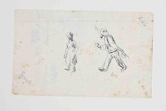 Figures - Drawing by Leo Longanesi - 1930s