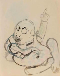 Il Coraggio delle Donne (The Courage of Women) - Disegno di Mino Maccari