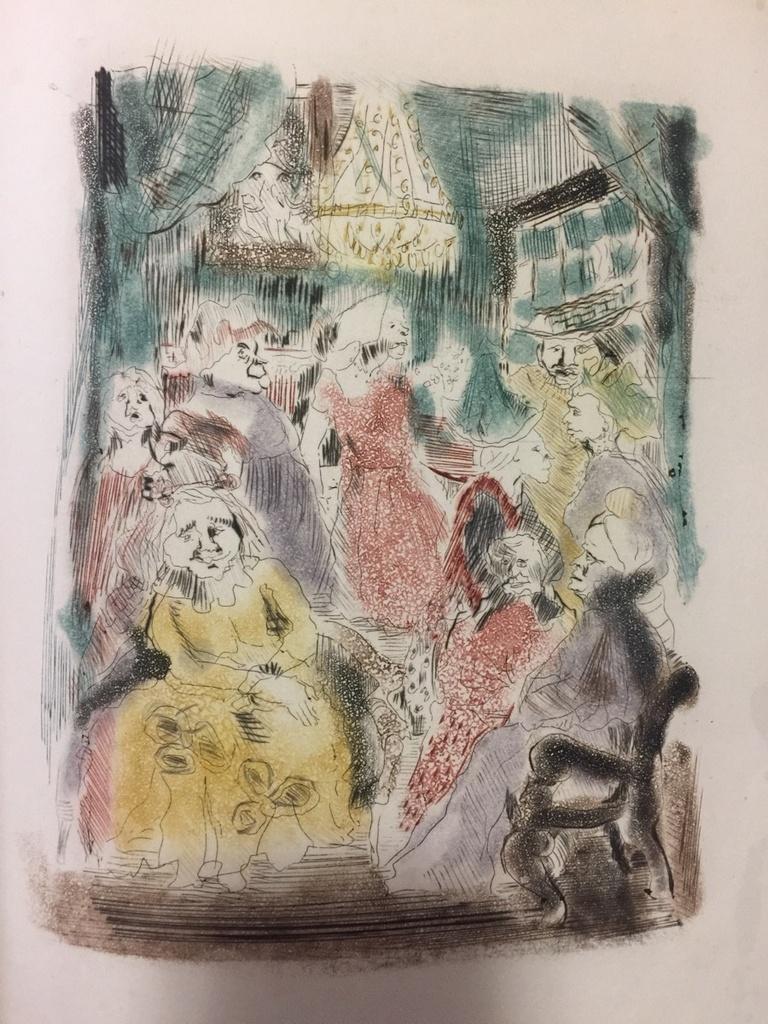 Edition of 121 copies on Vélin d'Arches à la forme including 10 original coloured etchings by Bogratchew.

Includes hard jacket and slipcase on red cardboard.

Copy in perfect conditions. Light foxing on internal pages.

