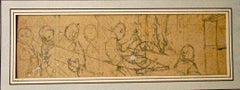 The Market - Drawing by Gabriele Galantara - 1907ca